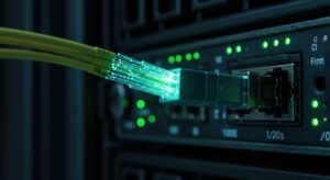 Fiber data transmission